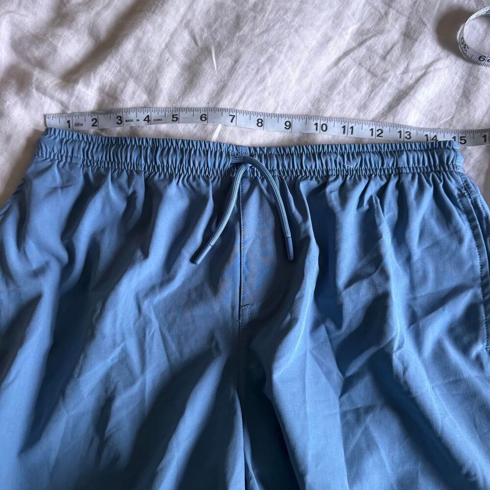 KT by Knix Period Swim Board Dusty Blue Shorts NWOT Size Small - Picture 7 of 8